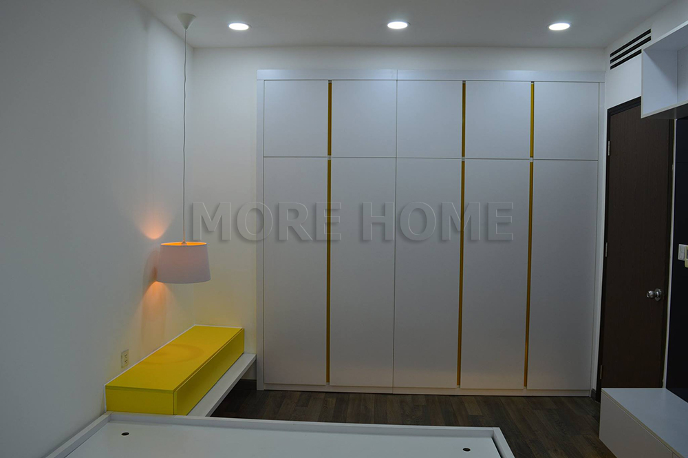 Thi công nội thất chung cư Petroland Quận 7 - Nhà anh Phương